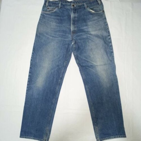 Levis 540 Vintage Jeans Size 38 x 32 Leather Tab Nice light Wash - Picture 2 of 6